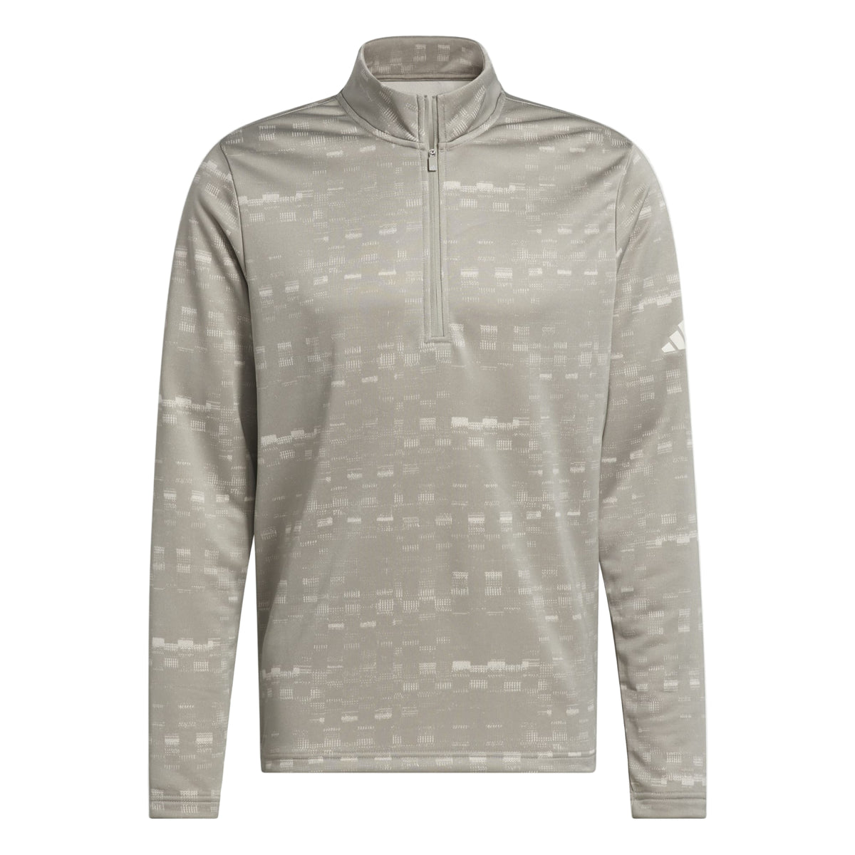 Adidas Core Printed 1/4 Zip Golf Sweatshirt - Mens