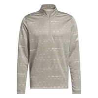 Adidas Core Printed 1/4 Zip Golf Sweatshirt - Mens