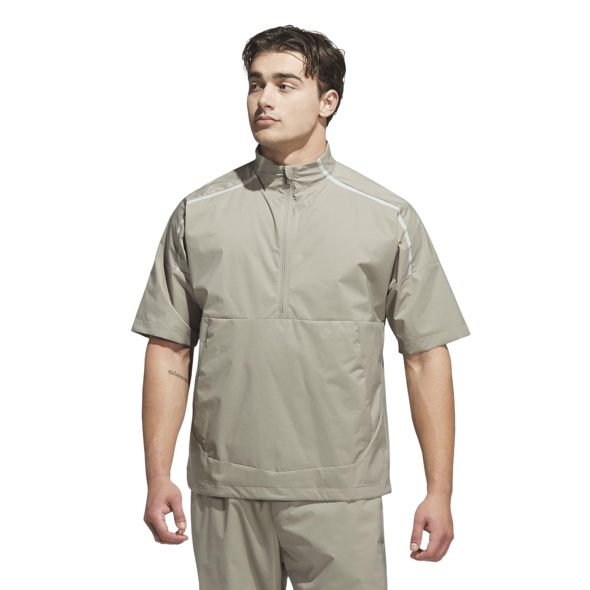 Adidas Core Provisional Short-Sleeve 1/2-Zip Jacket
