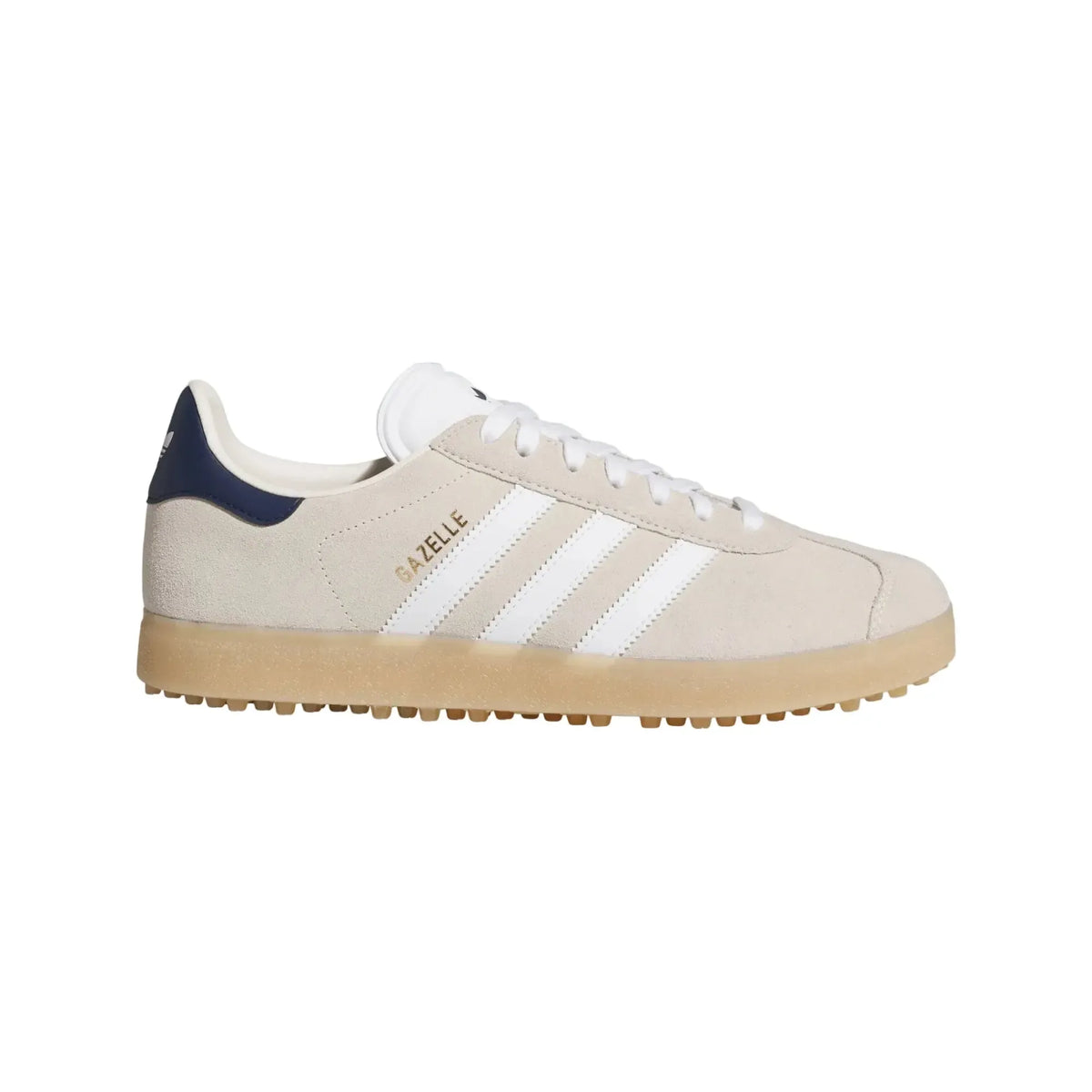 Adidas Gazelle Golf Shoe Beige/White/Navy