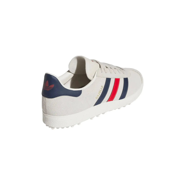 Adidas Gazelle Golf Shoe Cloud Aluminum/Indigo/Scarlet