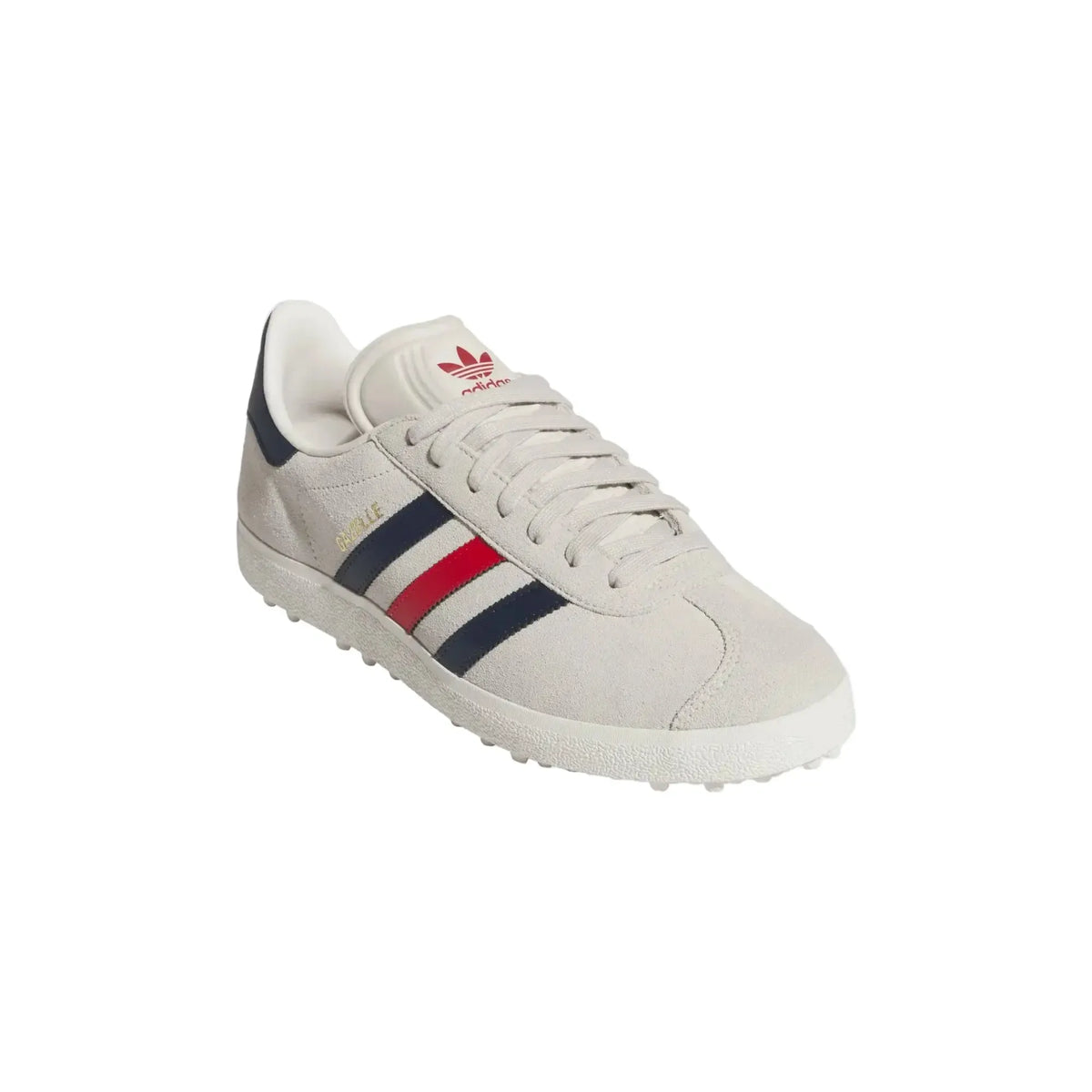 Adidas Gazelle Golf Shoe Cloud Aluminum/Indigo/Scarlet