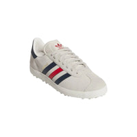 Adidas Gazelle Golf Shoe Cloud Aluminum/Indigo/Scarlet