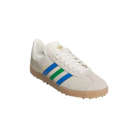 Adidas Gazelle Golf Shoe Cloud White/Green/Blue