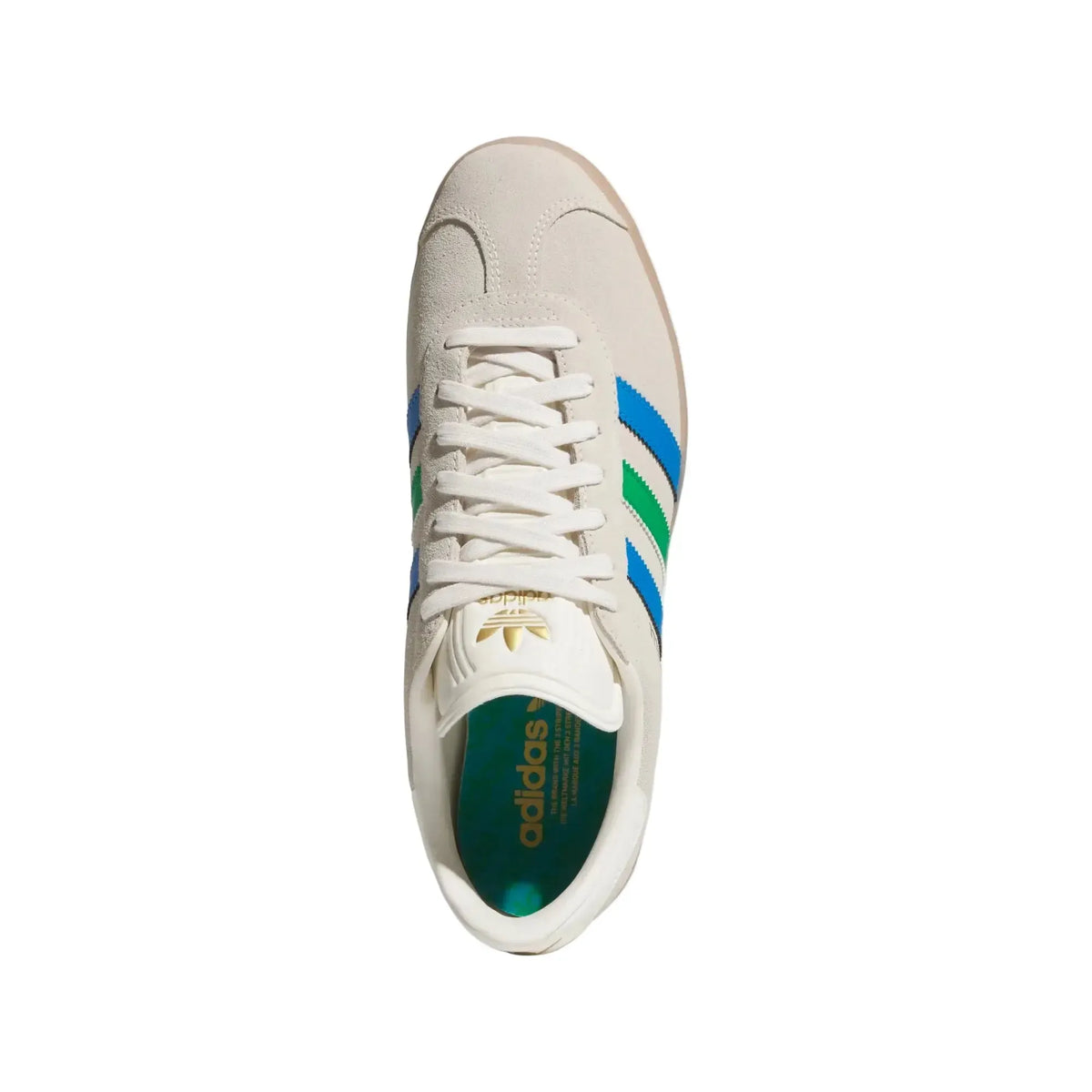 Adidas Gazelle Golf Shoe Cloud White/Green/Blue