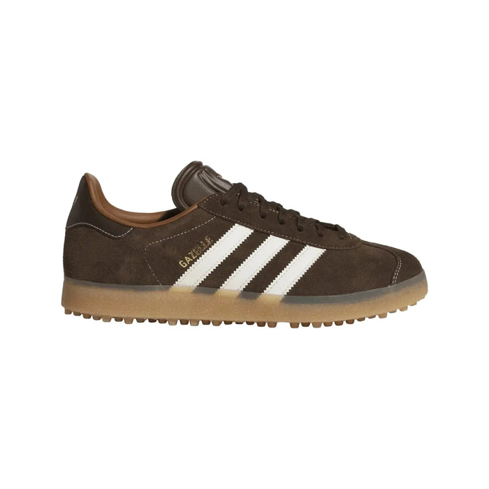 Adidas Gazelle Golf Shoe Dark Brown/Cloud White/Gum4