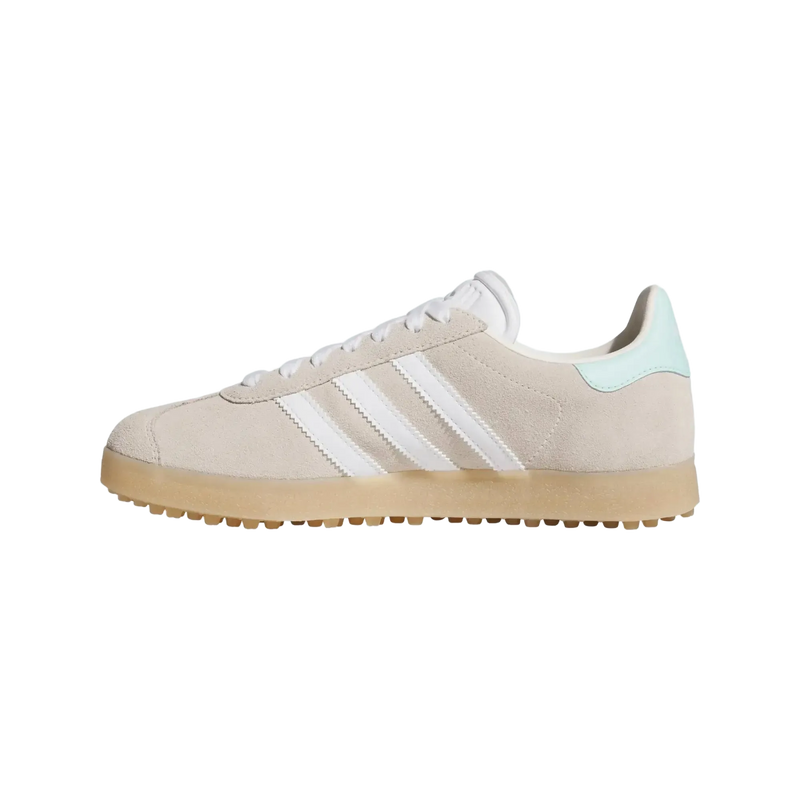 adidas gazelle silver green womens ADIDAS GAZELLE GOLF SHOE – Malbon main image 1