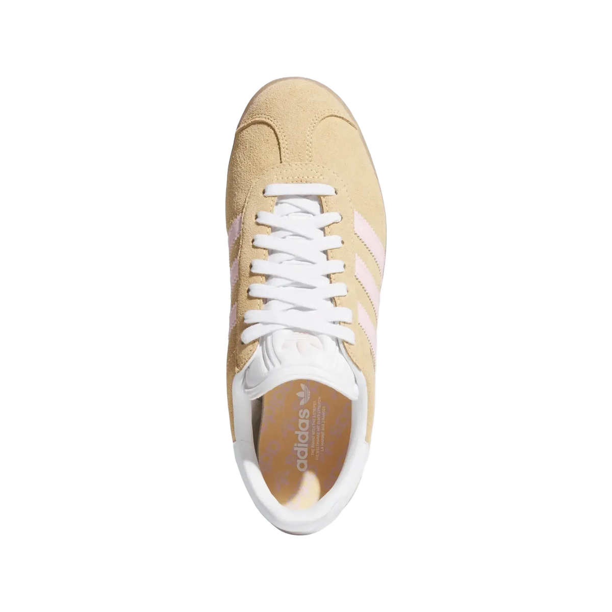Adidas Gazelle Women's Golf Shoe - Soft Yellow - Pre-order for February 2026