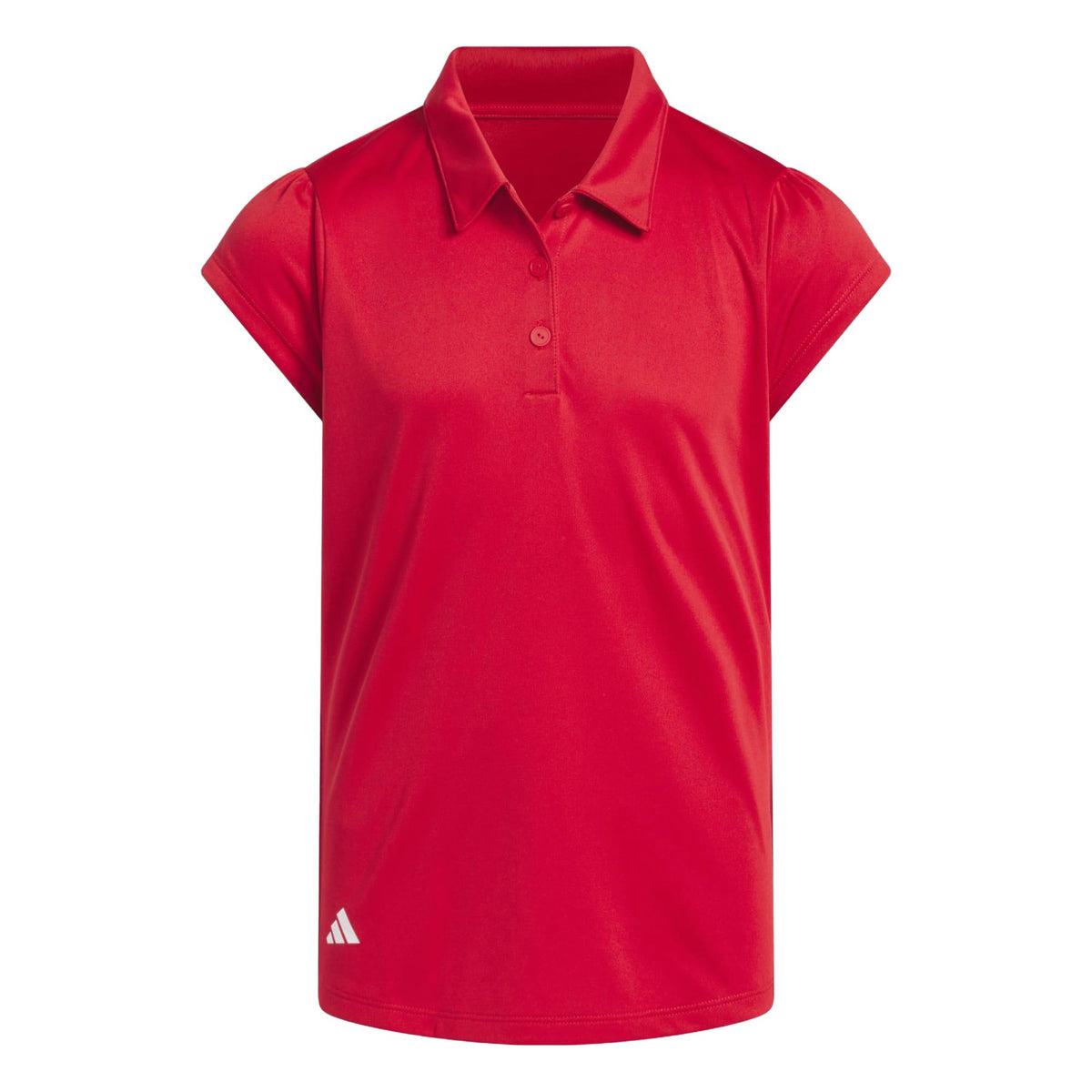 Adidas Girls Performance Short Sleeve Polo
