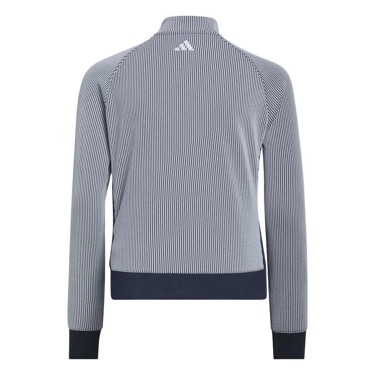 Adidas Girls Textured Quarter Zip Top
