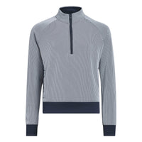 Adidas Girls Textured Quarter Zip Top