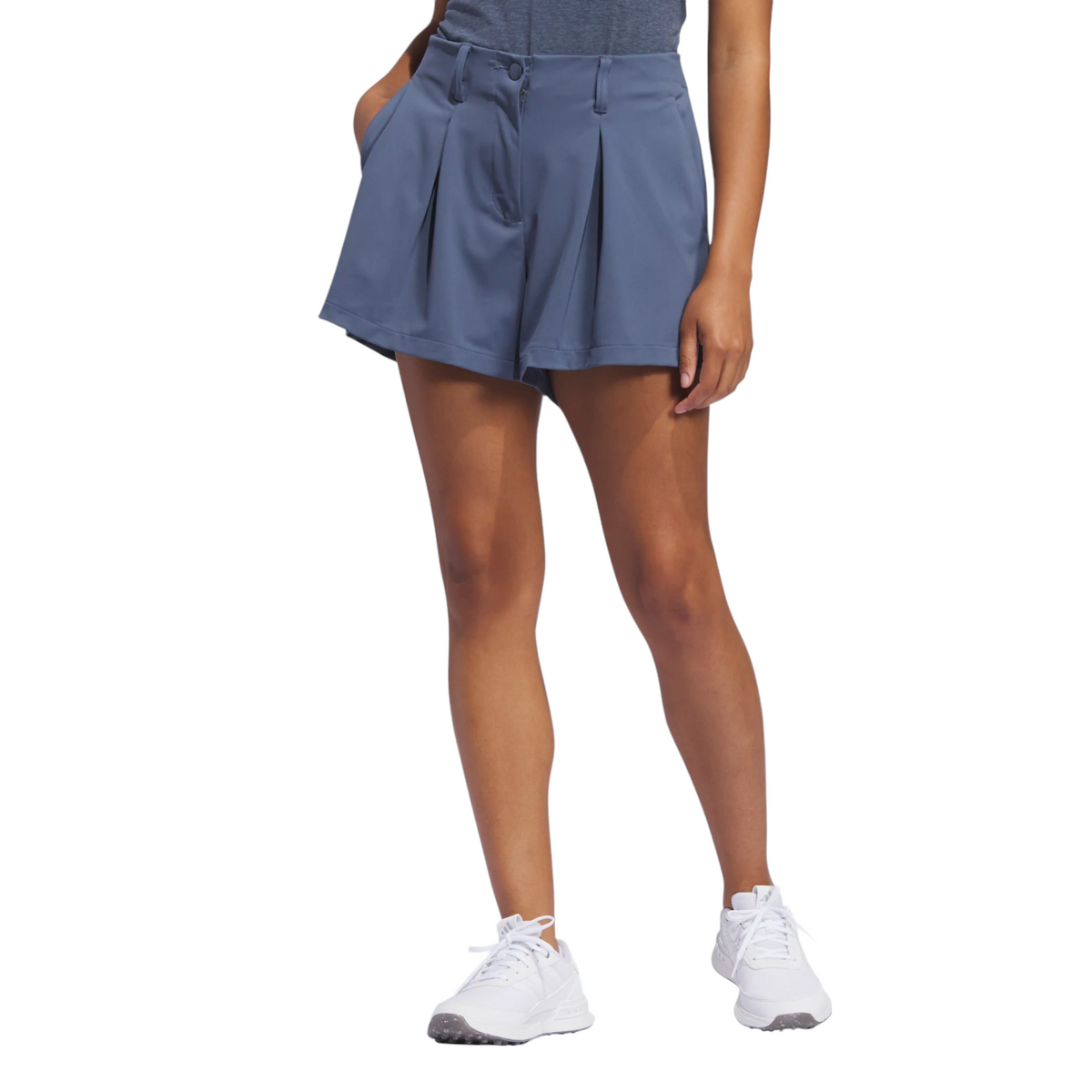 Adidas Go-To Pleated Golf Shorts - Womens