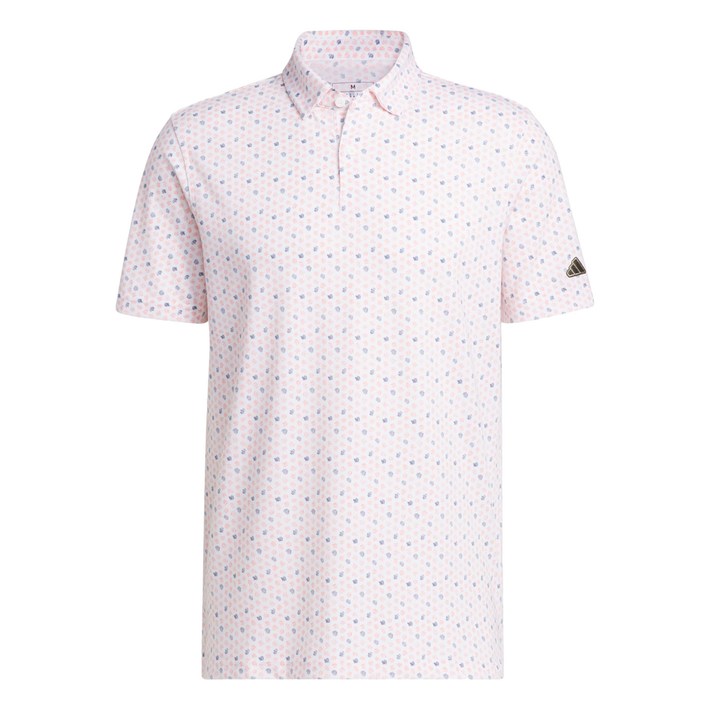 Adidas Go-To Print Golf Polo Shirt - Mens