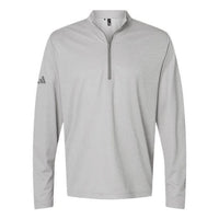 Custom Logo Adidas Men's Space Dyed Quarter-Zip Pullover