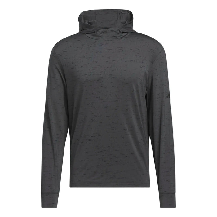 Adidas Men’s Core Print Hoodie, Carbon Black - Mens