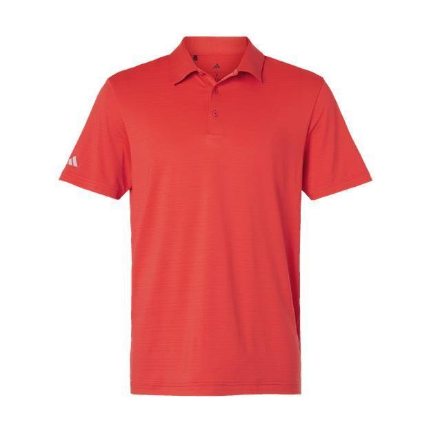 Adidas - Men's Textured Stripe Polo