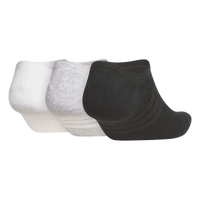 Adidas No-Show Men's Socks - 3 Pair Pack
