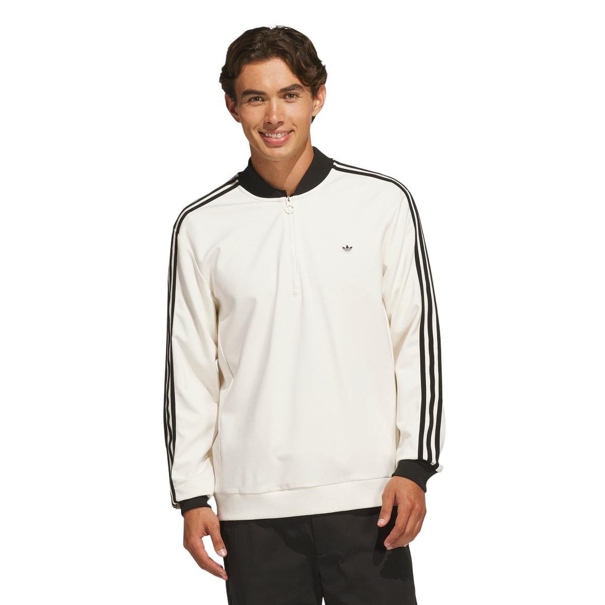 Adidas Originals 3-Stripe Half-Zip Sweatshirt