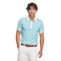 Adidas Originals All Over Trefoil Polo - White