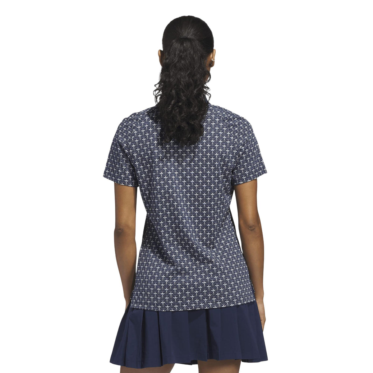 Adidas Originals All Over Trefoil Polo Shirt