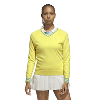 Adidas Originals Cashmere Blend Sweater - Pure Lemon