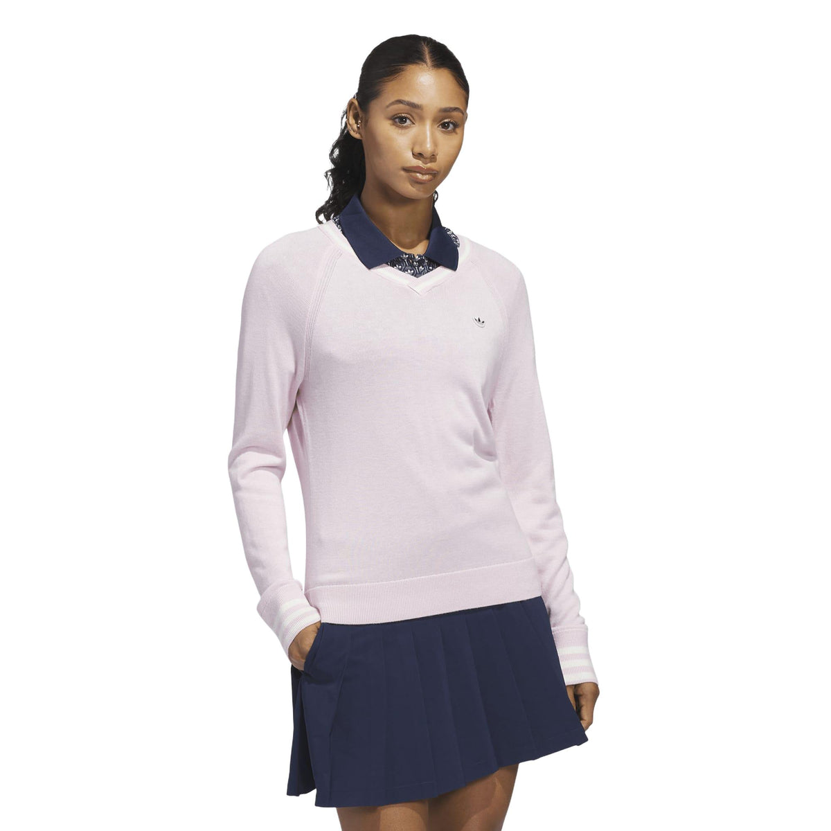 Adidas Originals Cashmere Blend Sweater - Clear Pink