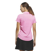 Adidas Ottoman Short Sleeve Polo Shirt - Lucid Pink