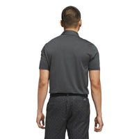 Adidas Performance Textured Polo Black