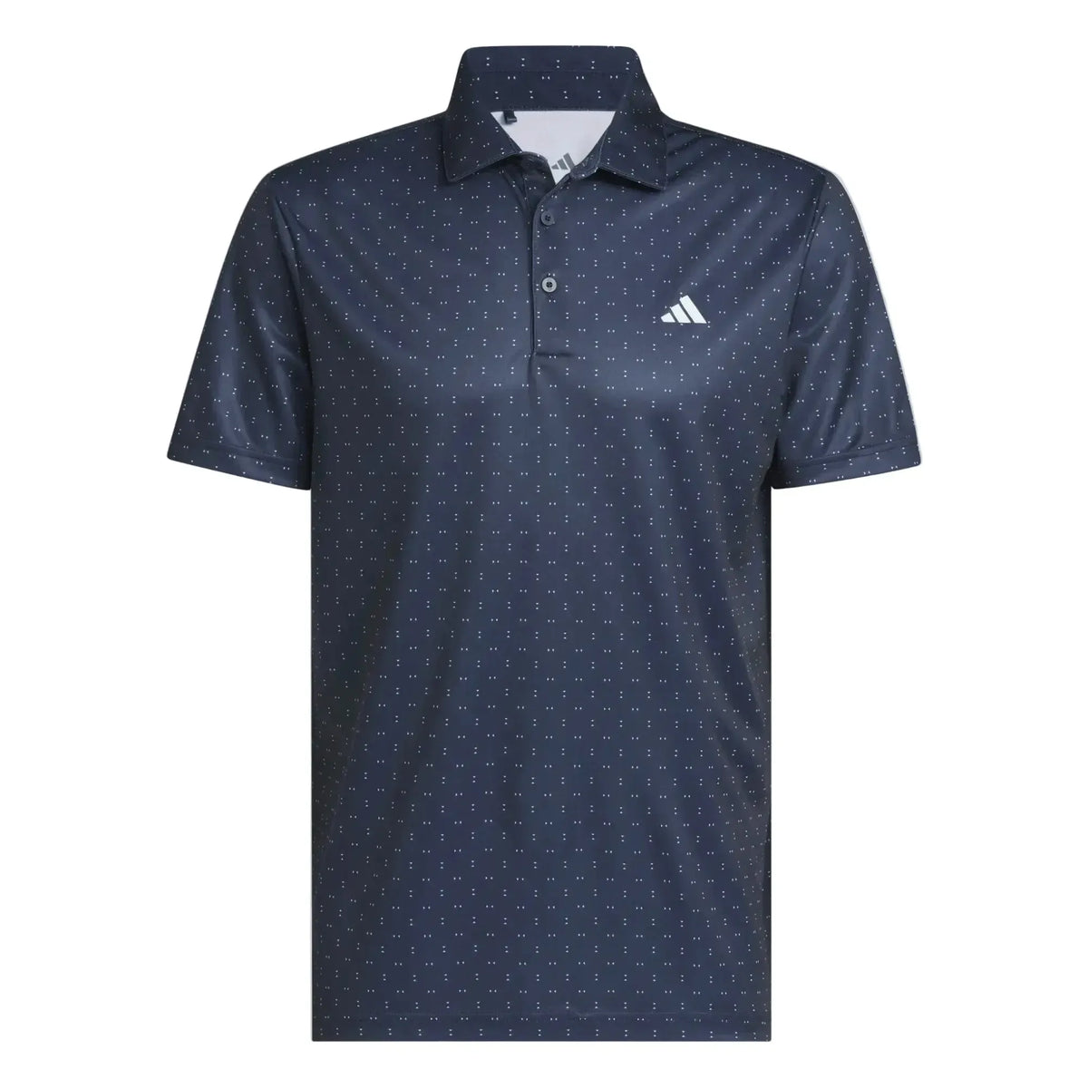 Adidas Performance Textured Polo Navy
