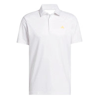 Adidas Performance Textured Polo White