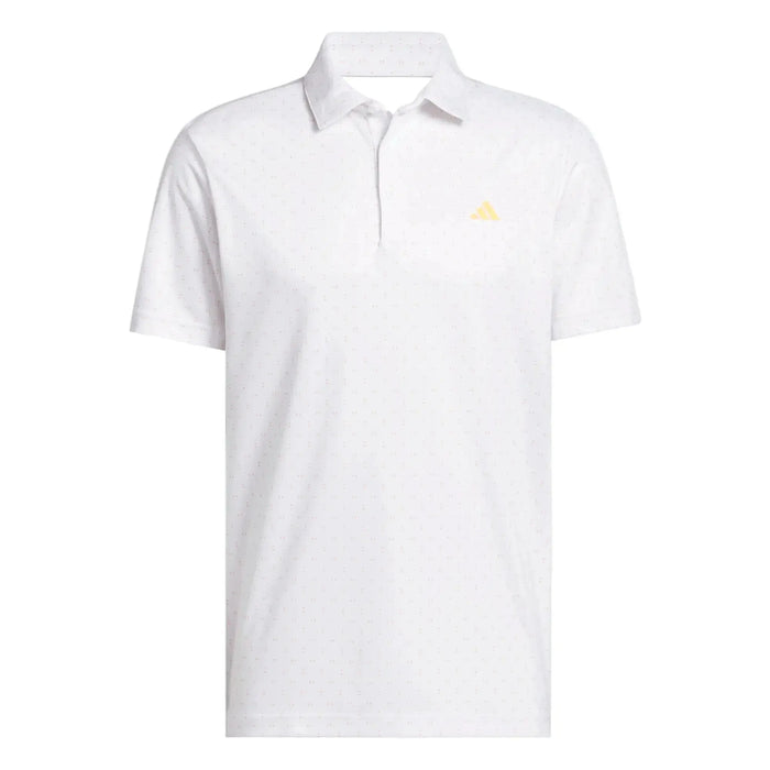Adidas Performance Textured Polo White