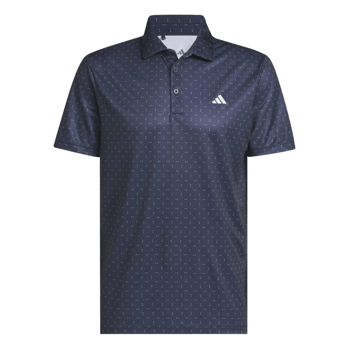 Adidas Performance Textured Print Polo Shirt