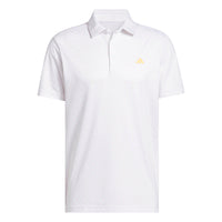 Adidas Performance Textured Print Polo Shirt