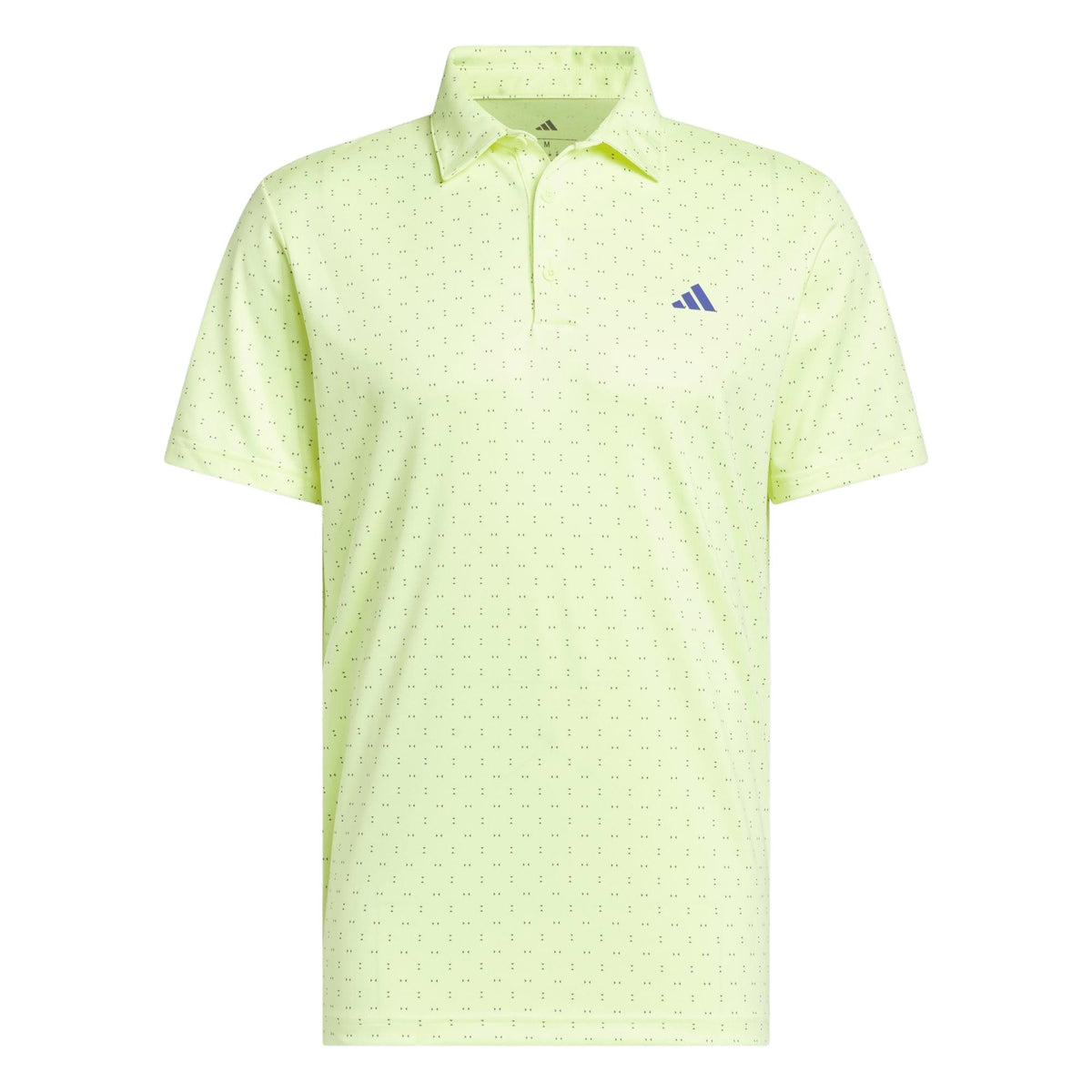 Adidas Performance Textured Print Polo Shirt