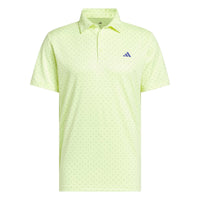 Adidas Performance Textured Print Polo Shirt