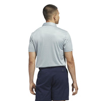 Adidas Performance Textured Print Polo Shirt