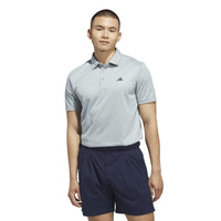 Adidas Performance Textured Print Polo Shirt