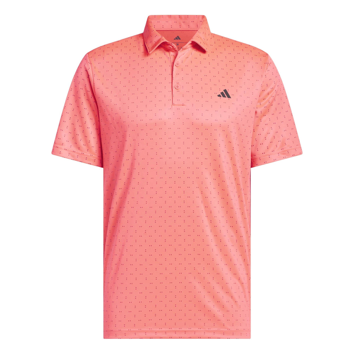 Adidas Performance Textured Print Polo Shirt