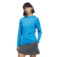 Adidas Performance Women's Golf Hoodie - Blue