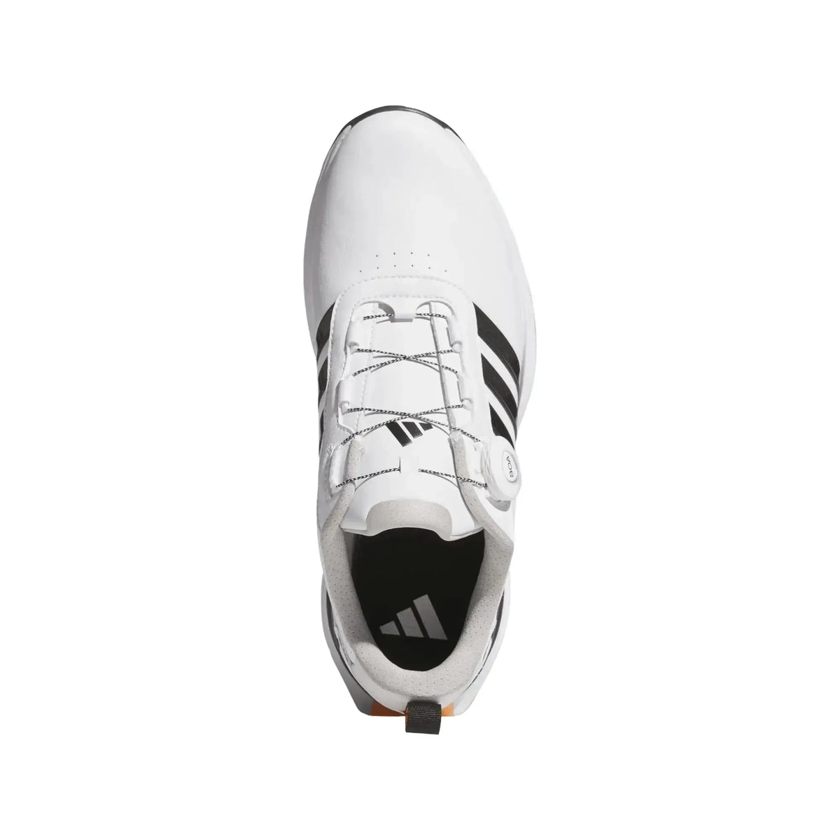 Adidas R2G Boa Men's Golf Shoes - White/Black/Orange