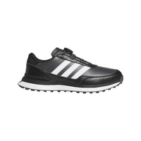 Adidas S2G BOA Men's Spikeless Golf Shoes - Black/White