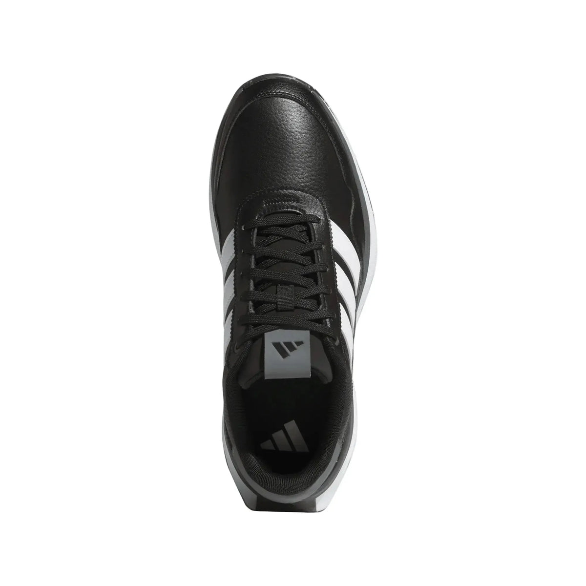 Adidas S2G Leather Men's Spikeless Golf Shoes - Black/White