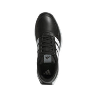 Adidas S2G Leather Men's Spikeless Golf Shoes - Black/White