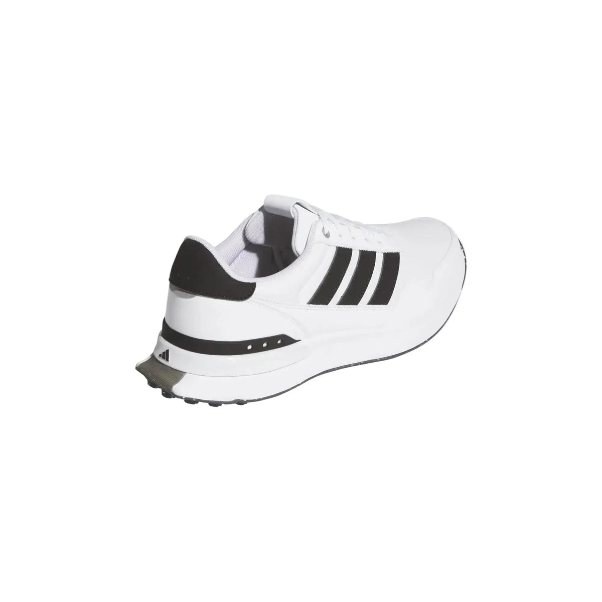 Adidas S2G Leather Men's Spikeless Golf Shoes - White/Black