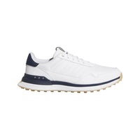 Adidas S2G Leather Men's Spikeless Golf Shoes - White/White/Navy
