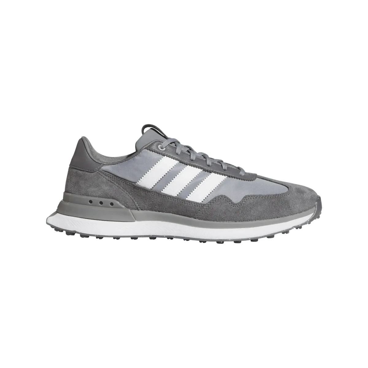 Adidas S2G Textile Men's Spikeless Golf Shoe - Grey Heather/White/Grey