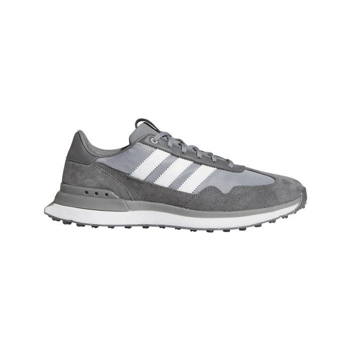 Adidas S2G Textile Men's Spikeless Golf Shoe - Grey Heather/White/Grey