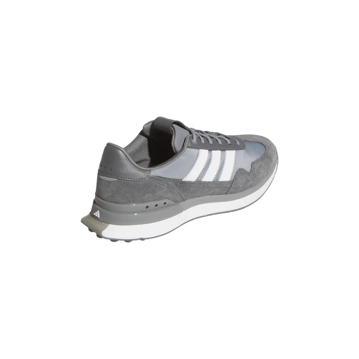 Adidas S2G Textile Men's Spikeless Golf Shoe - Grey Heather/White/Grey