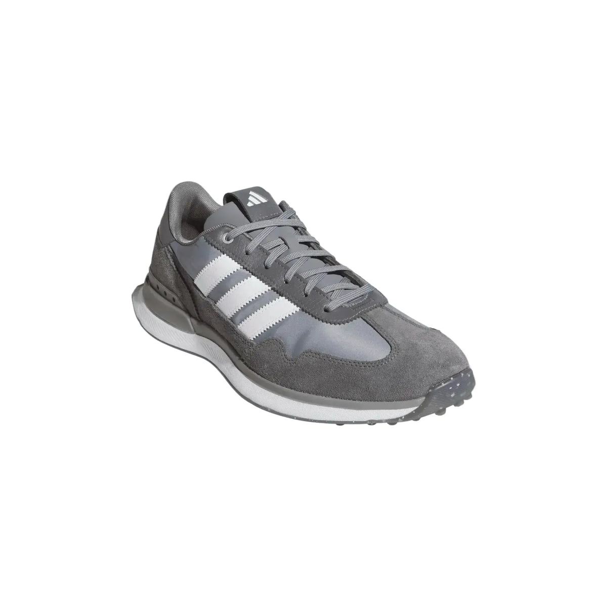 Adidas S2G Textile Men's Spikeless Golf Shoe - Grey Heather/White/Grey