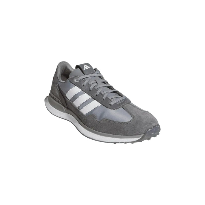 Adidas S2G Textile Men's Spikeless Golf Shoe - Grey Heather/White/Grey